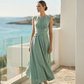📢 LIMITED TIME 50% OFF! 👗 Women's Sleeveless Round Neck Wrap-Waist Maxi Dress – Flattering Wrap Silhouette & Breezy Summer Style ⏰✨