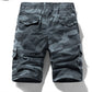 🎉 LIMITED TIME 50% OFF! 👖 Men's Casual Elastic Waist Cargo Shorts – Breathable Cotton Blend & Multi-Pocket Utility 🌲