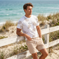🔥 LIMITED TIME 50% OFF! 🎉 Men's Summer Printed 2-Piece Set – Tropical Palm Pattern & Breathable Fabric Blend 🌴