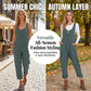 🎉 LIMITED TIME 50% OFF! 👗 Women's Casual Sleeveless Jumpsuit with Pockets – Featherlight Comfort Drape & Deep Side Pockets 🌸
