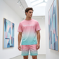 🌊 LIMITED TIME 50% OFF! 🔥 Men's Summer Casual Printed 2-Piece Set – 82K+ Sold! Eye-Catching Gradient Design & Premium Comfort Fabric 🎯