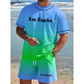 🌊 LIMITED TIME 50% OFF! 🔥 Men's Summer Casual Printed 2-Piece Set – 82K+ Sold! Eye-Catching Gradient Design & Premium Comfort Fabric 🎯
