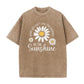 🎉 LIMITED TIME 50% OFF! 👕 Unisex Vintage Washed Daisy Print Loose Fit T-Shirt – Premium Soft Fabric & Relaxed Silhouette 🌼