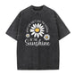 🎉 LIMITED TIME 50% OFF! 👕 Unisex Vintage Washed Daisy Print Loose Fit T-Shirt – Premium Soft Fabric & Relaxed Silhouette 🌼