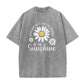 🎉 LIMITED TIME 50% OFF! 👕 Unisex Vintage Washed Daisy Print Loose Fit T-Shirt – Premium Soft Fabric & Relaxed Silhouette 🌼