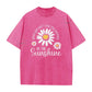 🎉 LIMITED TIME 50% OFF! 👕 Unisex Vintage Washed Daisy Print Loose Fit T-Shirt – Premium Soft Fabric & Relaxed Silhouette 🌼