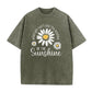 🎉 LIMITED TIME 50% OFF! 👕 Unisex Vintage Washed Daisy Print Loose Fit T-Shirt – Premium Soft Fabric & Relaxed Silhouette 🌼