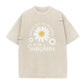 🎉 LIMITED TIME 50% OFF! 👕 Unisex Vintage Washed Daisy Print Loose Fit T-Shirt – Premium Soft Fabric & Relaxed Silhouette 🌼