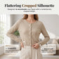 🧥 LIMITED TIME 50% OFF! 💥 Women Thin Cropped Cardigan Button Front Summer Shawl for Slip Dress – Ultra-Lightweight & Premium Lyocell Fiber 🌸