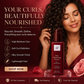 ✨ 50% OFF! ✨ Nourishing Leave-In Hair Smoothing Essence – Frizz Control Curl Defining Treatment with 9 Botanical Oils, Lightweight Non-Greasy Hydration & Perfume-Grade French Rose Fragrance – No-Rinse Instant Salon-Sleek Curls 👱‍♀️