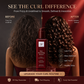 ✨ 50% OFF! ✨ Nourishing Leave-In Hair Smoothing Essence – Frizz Control Curl Defining Treatment with 9 Botanical Oils, Lightweight Non-Greasy Hydration & Perfume-Grade French Rose Fragrance – No-Rinse Instant Salon-Sleek Curls 👱‍♀️