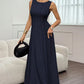 👗 LIMITED TIME 50% OFF! ✨ Women's Sleeveless Pleated Maxi Dress – Flattering A-Line Silhouette – 94K+ Sold! Perfect for Summer or Special Occasions 🌸🌿☀️