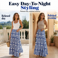 🔥 LIMITED TIME 50% OFF! 🌴 Women Flowy Maxi Skirt – Lightweight Summer Holiday Long Skirt for Beach & Daily Wear 🌊