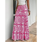 🔥 LIMITED TIME 50% OFF! 🌴 Women Flowy Maxi Skirt – Lightweight Summer Holiday Long Skirt for Beach & Daily Wear 🌊