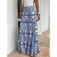 🔥 LIMITED TIME 50% OFF! 🌴 Women Flowy Maxi Skirt – Lightweight Summer Holiday Long Skirt for Beach & Daily Wear 🌊