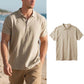 🎉 LIMITED TIME 50% OFF! 👔 Men's Linen Casual Breathable Short Sleeve Collared Shirt – Ultra-Light Premium Fabric & Exquisite Craftsmanship 🌿