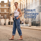 👖 50% DE RÉDUCTION ! 🌿 Pantalon Cargo Large Décontracté pour Femme – Taille Cordons Ajustable, Poches Utilitaires & Coupe Relax – Idéal pour le Quotidien, les Voyages et les Sorties – Bleu, Tailles S à 3XL ✨💙