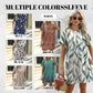💃 LAST DAY 50% OFF! 🌐 Loose Fit Short Sleeve Dress with Versatile Print Designs – Trendy Prints & Functional Side Pockets 🌸
