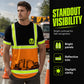 👷 50% DE RÉDUCTION ! 🦺 T-Shirt de Travail Haute Visibilité – Panneaux Fluorescents, Bande Réfléchissante & Tissu Respirant – Idéal pour Chantier, Voirie et Travaux Extérieurs – Tailles XS à 6XL ✨💪