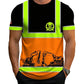 👷 50% DE RÉDUCTION ! 🦺 T-Shirt de Travail Haute Visibilité – Panneaux Fluorescents, Bande Réfléchissante & Tissu Respirant – Idéal pour Chantier, Voirie et Travaux Extérieurs – Tailles XS à 6XL ✨💪