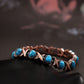 ⏳ TIME-LIMITED SPECIAL! ❤️ Antique Copper Finish Magnetic Stone Bracelet – Vintage Elegance, Inlaid Synthetic Stones & Unisex Design – Timeless Style for Everyone ✨