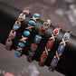 ⏳ TIME-LIMITED SPECIAL! ❤️ Antique Copper Finish Magnetic Stone Bracelet – Vintage Elegance, Inlaid Synthetic Stones & Unisex Design – Timeless Style for Everyone ✨