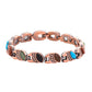 ⏳ TIME-LIMITED SPECIAL! ❤️ Antique Copper Finish Magnetic Stone Bracelet – Vintage Elegance, Inlaid Synthetic Stones & Unisex Design – Timeless Style for Everyone ✨