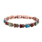 ⏳ TIME-LIMITED SPECIAL! ❤️ Antique Copper Finish Magnetic Stone Bracelet – Vintage Elegance, Inlaid Synthetic Stones & Unisex Design – Timeless Style for Everyone ✨