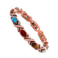 ⏳ TIME-LIMITED SPECIAL! ❤️ Antique Copper Finish Magnetic Stone Bracelet – Vintage Elegance, Inlaid Synthetic Stones & Unisex Design – Timeless Style for Everyone ✨