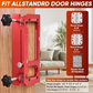📐 Hinge Mortise Jig Kit – Adjustable, Durable Aluminum & Easy Clamping 🔩