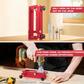 📐 Hinge Mortise Jig Kit – Adjustable, Durable Aluminum & Easy Clamping 🔩