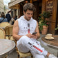 🎉 LIMITED TIME 50% OFF! 💪 Men's Sleeveless Hoodie and Pants Two-Piece Sports Set – Breathable Blended Fabric & Elastic Drawstring Waist 🔥