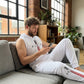 🎉 LIMITED TIME 50% OFF! 💪 Men's Sleeveless Hoodie and Pants Two-Piece Sports Set – Breathable Blended Fabric & Elastic Drawstring Waist 🔥