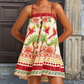 🎉 LIMITED TIME 50% OFF! 👗 Women's Summer Printed Camisole Dress – Breezy Flowy Sundress & Vacation-Ready Charm 🌸