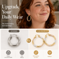 💫 50% OFF! ✨ Women's Elegant Twisted Hoop Earrings – Stylish Spiral Design, Lightweight Comfort & Premium Finish – Versatile Accessory for Daily Wear & Special Occasions 💍