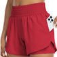 📢 LIMITED TIME 50% OFF! ⏰ Women Athletic Yoga Shorts – Double Layer Gym Shorts with High Waistband & Side Pocket 🏋️‍♀️