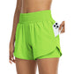 📢 LIMITED TIME 50% OFF! ⏰ Women Athletic Yoga Shorts – Double Layer Gym Shorts with High Waistband & Side Pocket 🏋️‍♀️