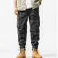 🎉 LIMITED TIME 50% OFF! 👖 Men's Camouflage Cuffed Casual Cargo Pants – Elastic Jogger Fit & Multi-Pocket Design 🌿
