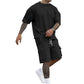 📢 LIMITED TIME 50% OFF! ⏰ Men's Casual Short Sleeve T-Shirt Shorts Set – Soft Breathable Fabric & Relaxed Fit ☀️