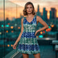 👗 50% OFF NOW! 🎨 Women's Sleeveless V-Neck Tie-Dye Dress – Flowy Fabric, Vibrant Print & Flattering A-Line – Perfect for Summer, Beach & Casual Outings ☀️