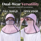 📢 LIMITED TIME 50% OFF! ⏰ Summer Cycling Sun Hat with Neck Face Cover – Breathable Mesh & Dual-Wear Versatility 🚴