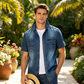 🚨 FINAL HOURS! ⏳ 50% OFF – Built to Last! 👕 Men's Washed Denim Shirt – Rugged Charm & Effortless Cool 💙