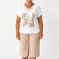 🎉 LIMITED TIME 50% OFF! 🌸 Women Casual Two Piece Set V-Neck Tee and Cropped Pants – Relaxed Fit & Premium Skin-Friendly Fabric ✨