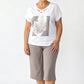 🎉 LIMITED TIME 50% OFF! 🌸 Women Casual Two Piece Set V-Neck Tee and Cropped Pants – Relaxed Fit & Premium Skin-Friendly Fabric ✨
