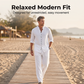 🔥 Pro-Favorite Men's Minimalist Casual Shirt and Pants Set – Blended Material – Breathable ☀️