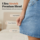 🎉 LIMITED TIME 50% OFF! 👗 Women Slim Fit Stretchy Denim Mini Skirt – Ultra-Stretch Premium Blend & Sculpting High-Rise 🌸