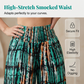 🎉 LIMITED TIME 50% OFF! 💞 Smocked Wide-Leg Trousers – Effortless Elegance, 45K+ Sold! 🌿