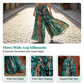 🎉 LIMITED TIME 50% OFF! 💞 Smocked Wide-Leg Trousers – Effortless Elegance, 45K+ Sold! 🌿