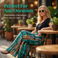 🎉 LIMITED TIME 50% OFF! 💞 Smocked Wide-Leg Trousers – Effortless Elegance, 45K+ Sold! 🌿