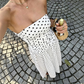🎉 LIMITED TIME 50% OFF! 💞 Women's Off-Shoulder Polka Dot Dress – Timeless Charm & Defined Waist, 46K+ Sold! 🌸